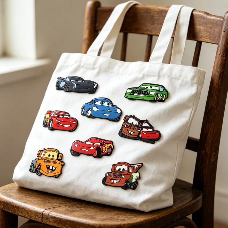 Car Accessories Cute - 8pcs Set Movie Badge Cute Cartoon