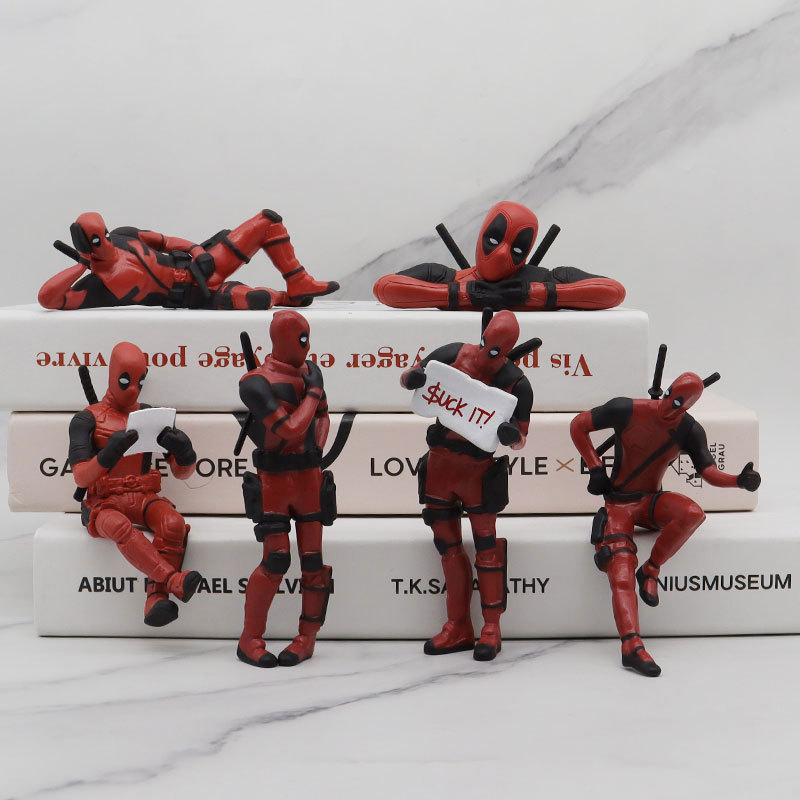 Car Accessories Joker - 6 Desk Decoration Deadpool Car Home