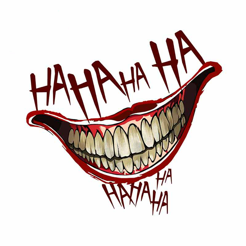 Car Accessories Joker - Dawasaru Joker Graffiti Car Styling Waterproof