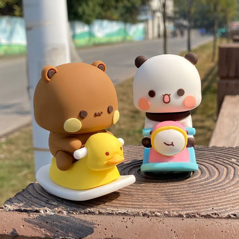 Yier Bubu Spring Swing Figurin - огляд і ціна Car Accessories Cute
