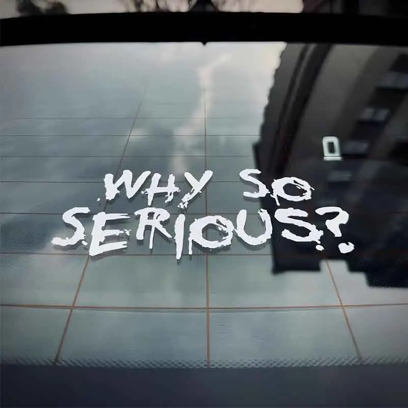Why So Serious Joker Waterproo - огляд і ціна Car Accessories Joker