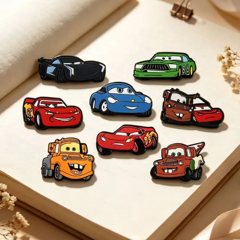 8pcs Set Movie Badge Cute Cart - огляд і ціна Car Accessories Cute