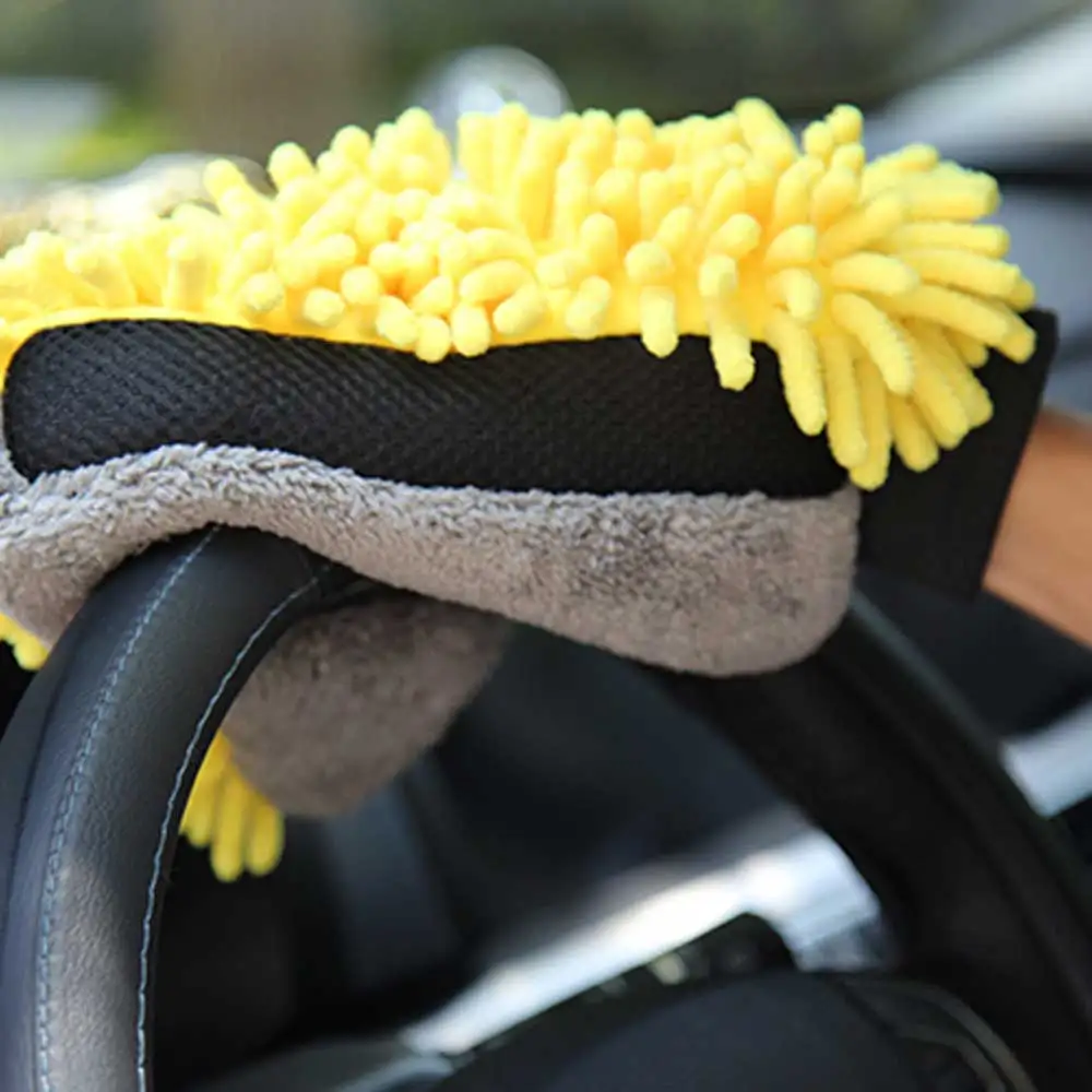 Car Wash Glove Coral Mitt Soft - огляд і ціна Car Detailing Brush