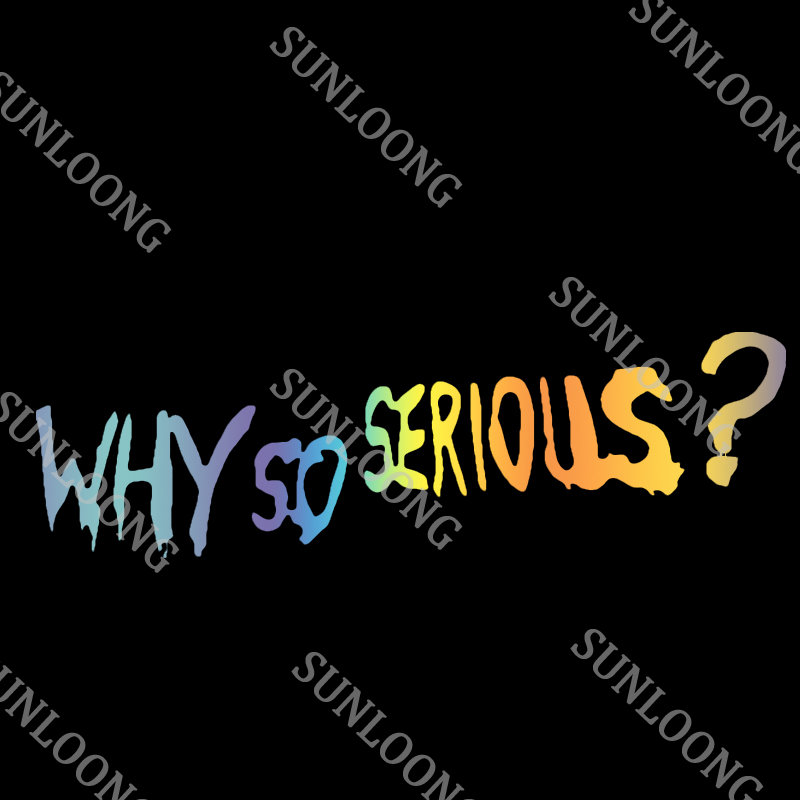 Personalized Why So Serious Ca - огляд і ціна Car Accessories Joker