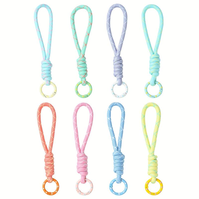 2~5pcs Colorful Braided Keycha - огляд і ціна Car Accessories For Women
