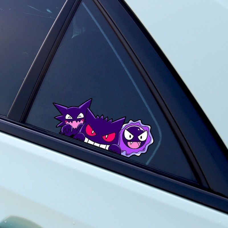 Cute Pokemon Gengar Anime Car  - огляд і ціна Car Accessories Cute