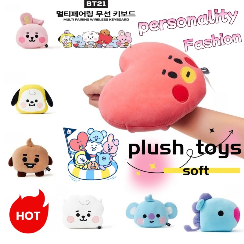 BT21 Face-Shaped Pillow Cute F - огляд і ціна Car Accessories Cute