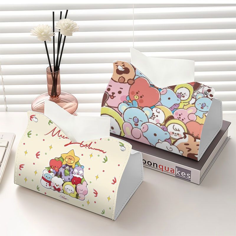 bt21 idol-related paper towel  - огляд і ціна Car Accessories Cute