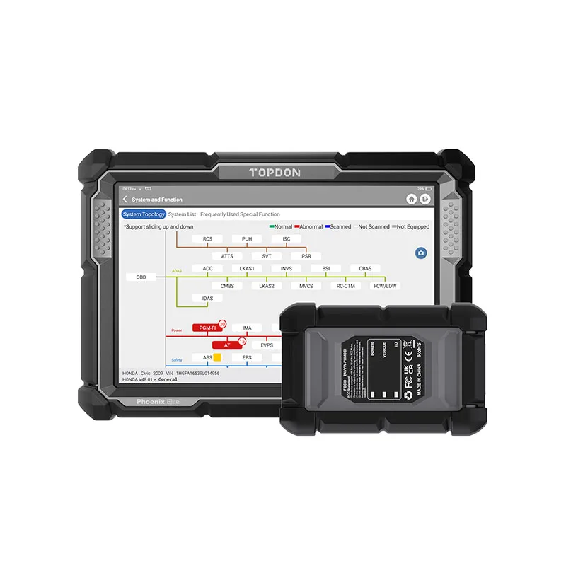 TOPDON PHOENIX ELITE Car Ecu U - огляд і ціна Obd2 Scanner