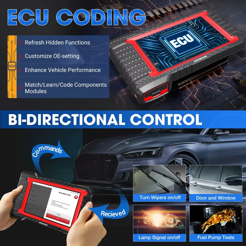Kingbolen K7 Automotive Scanne - огляд і ціна Obd2 Scanner