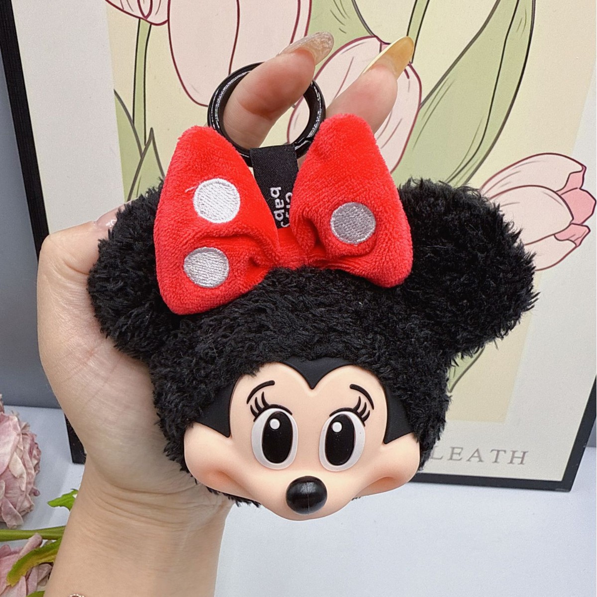 Mickey Minnie Plush Doll Keych - огляд і ціна Car Accessories Cute