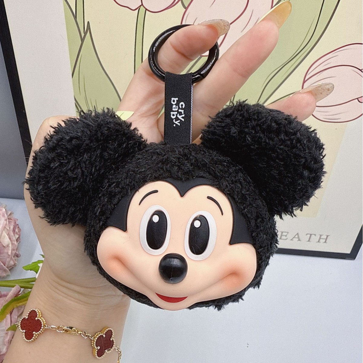 Mickey Minnie Plush Doll Keych - огляд і ціна Car Accessories Cute