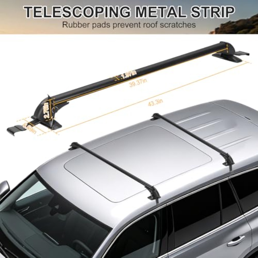 43 Universal Roof Rack Cross B - огляд і ціна Car Roof Rack Cross Bar