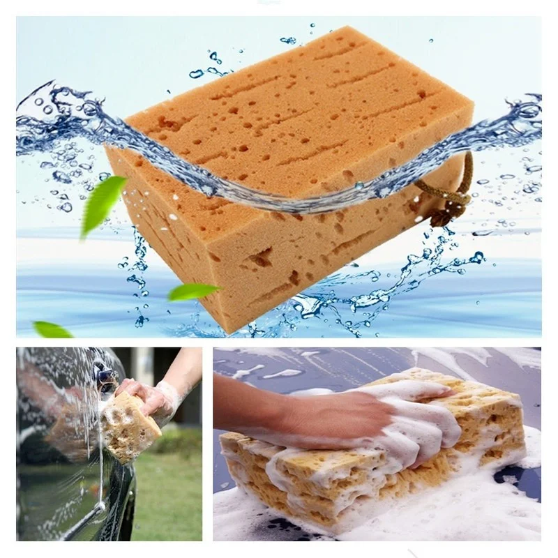 Car Washing Sponge Large Honey - огляд і ціна Car Detailing Brush