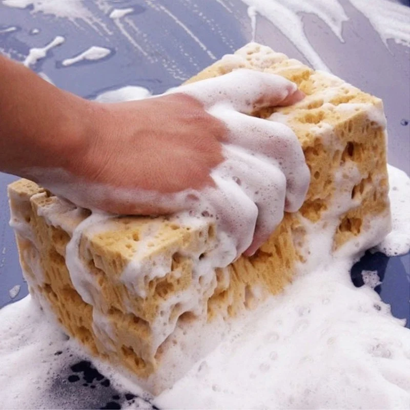 Car Washing Sponge Large Honey - огляд і ціна Car Detailing Brush
