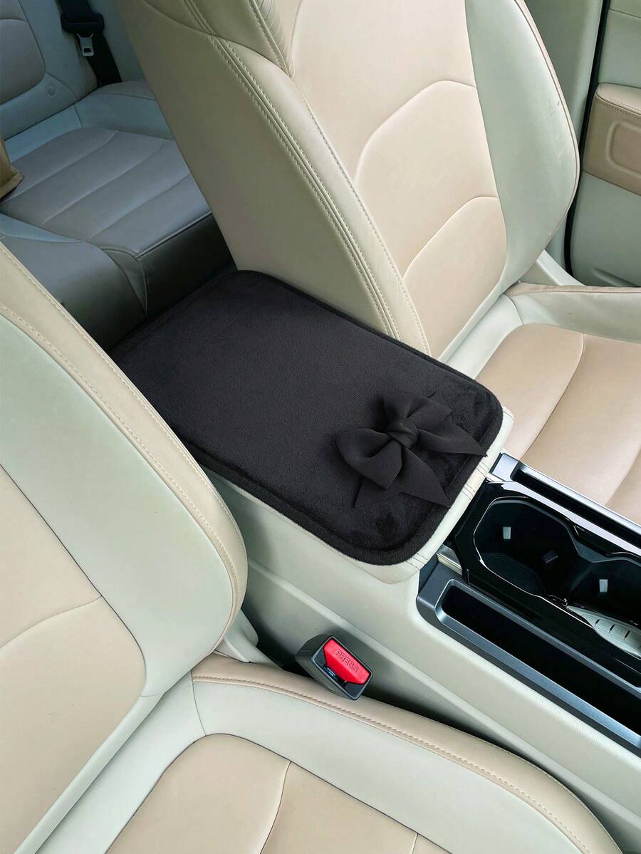 1pc Bow Decor Car Armrest Box  - огляд і ціна Car Accessories For Women