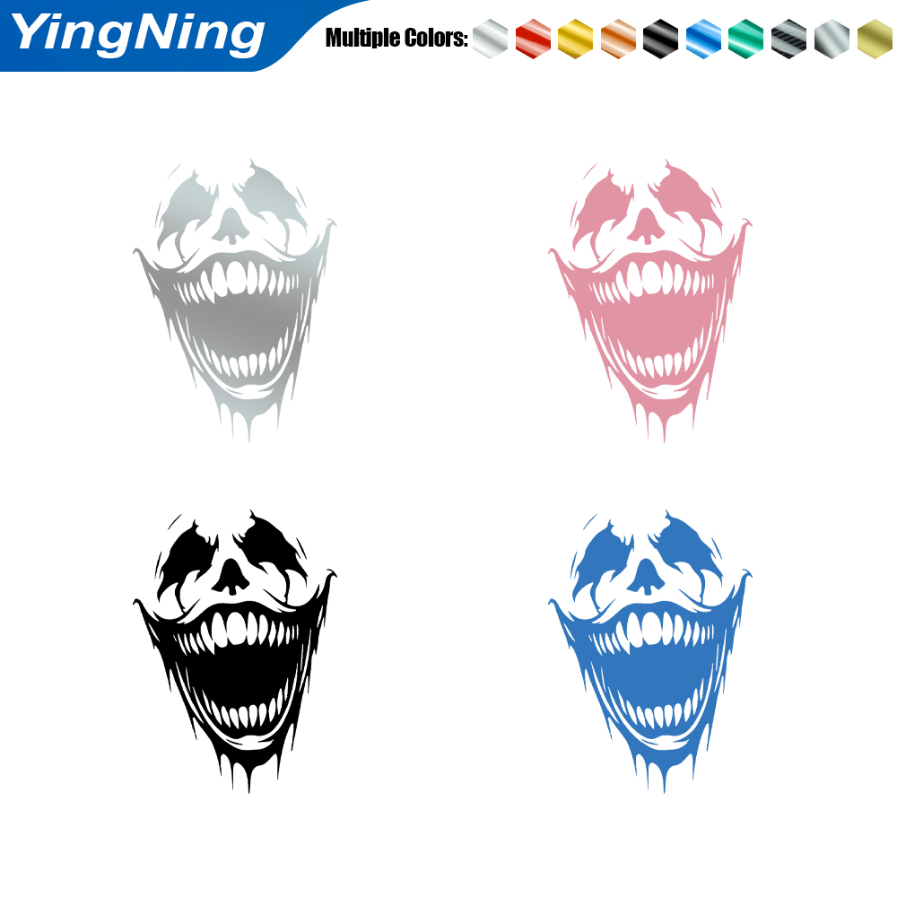 Scary Joker Smile Car Stickers - огляд і ціна Car Accessories Joker
