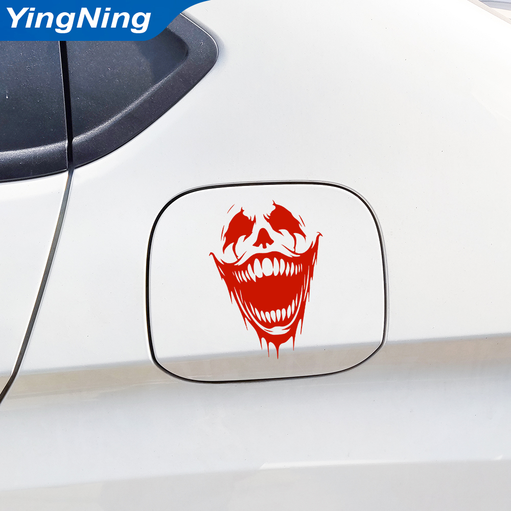 Scary Joker Smile Car Stickers - огляд і ціна Car Accessories Joker