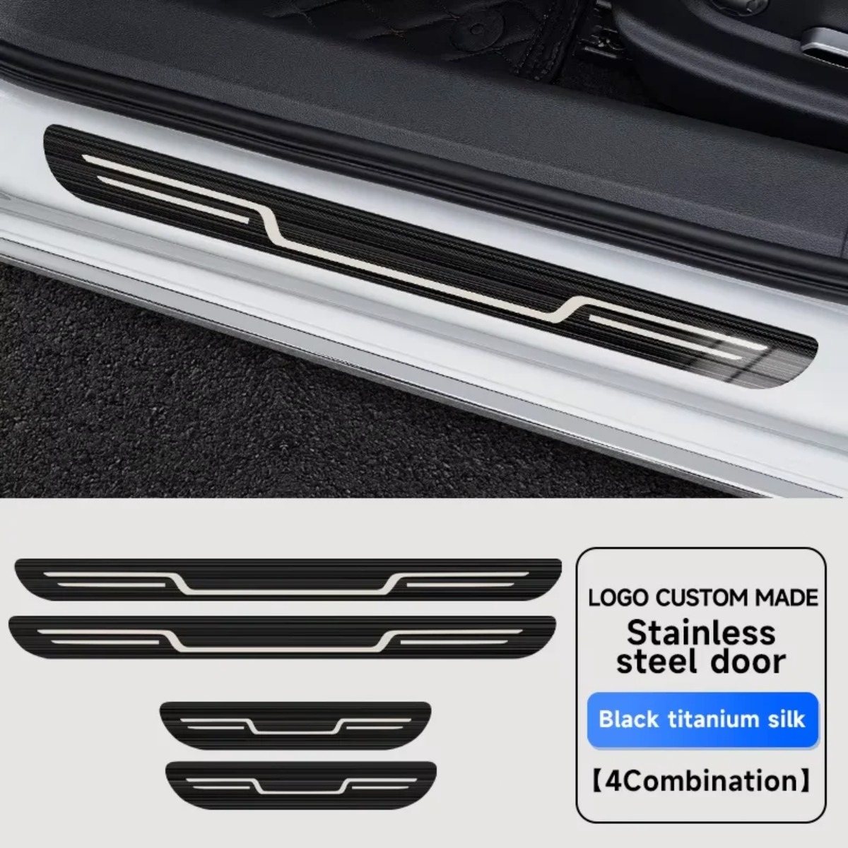 Car Door Sill Strip Stainless  - огляд і ціна Car Accessories You Need