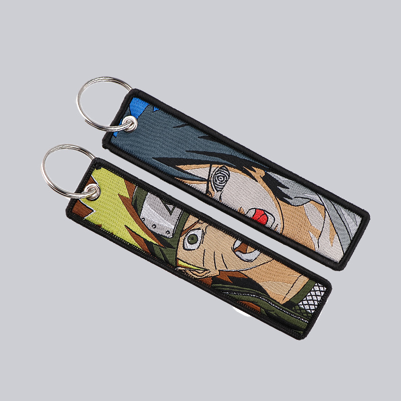 Anime Naruto Embroidery Key Fo - огляд і ціна Car Accessories For Women