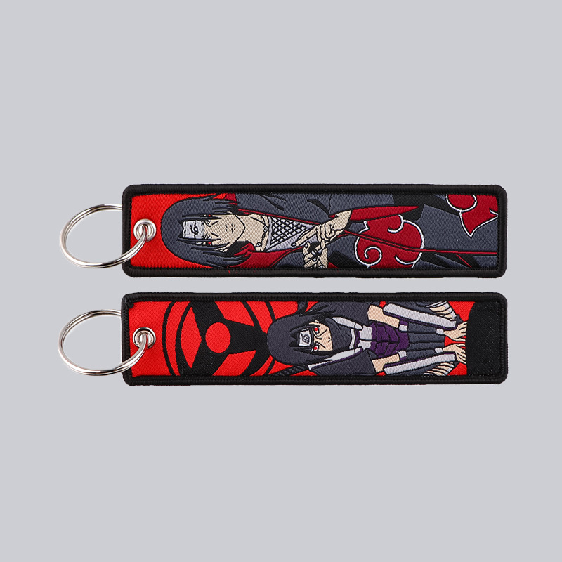 Anime Naruto Embroidery Key Fo - огляд і ціна Car Accessories For Women