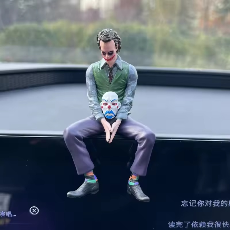 10cm Roof Decoration Joker Hea - огляд і ціна Car Accessories Joker