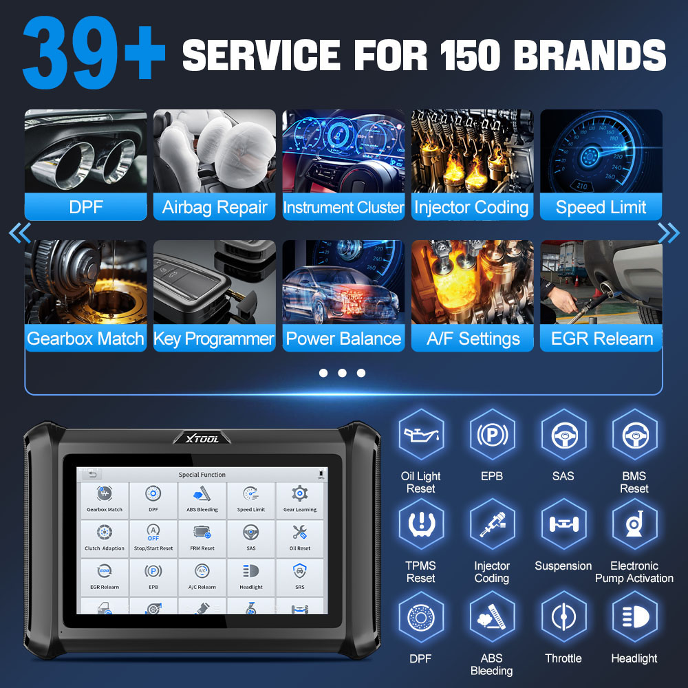 USA Warehouse XTOOL D7S Car EC - огляд і ціна Obd2 Scanner