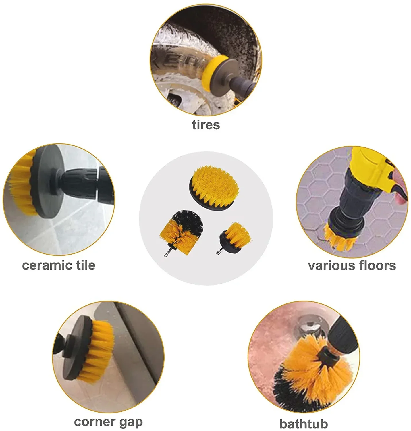 New Car Detailing Cleaning Kit - огляд і ціна Car Detailing Brush