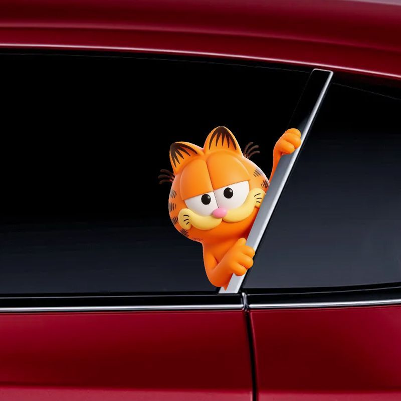 Garfield anime cartoon cute fu - огляд і ціна Car Accessories Cute