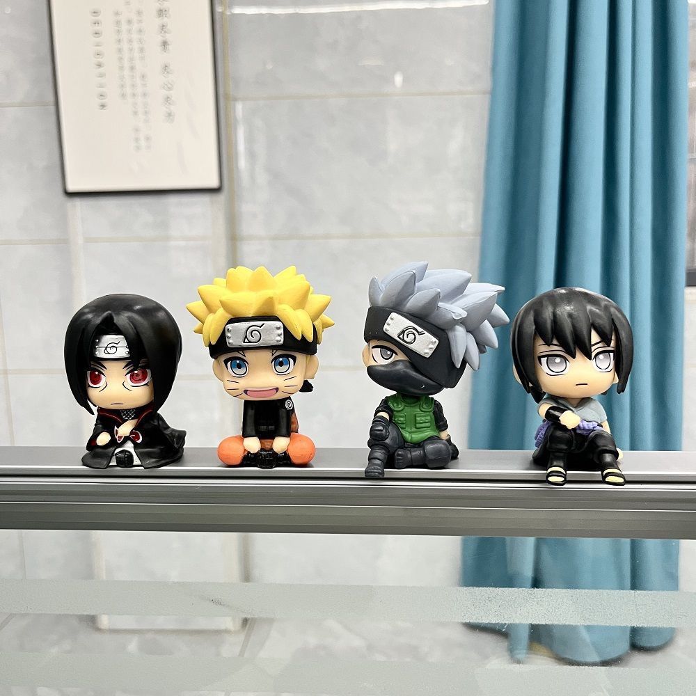 NARUTO cartoon cute figurine m - огляд і ціна Car Accessories Cute