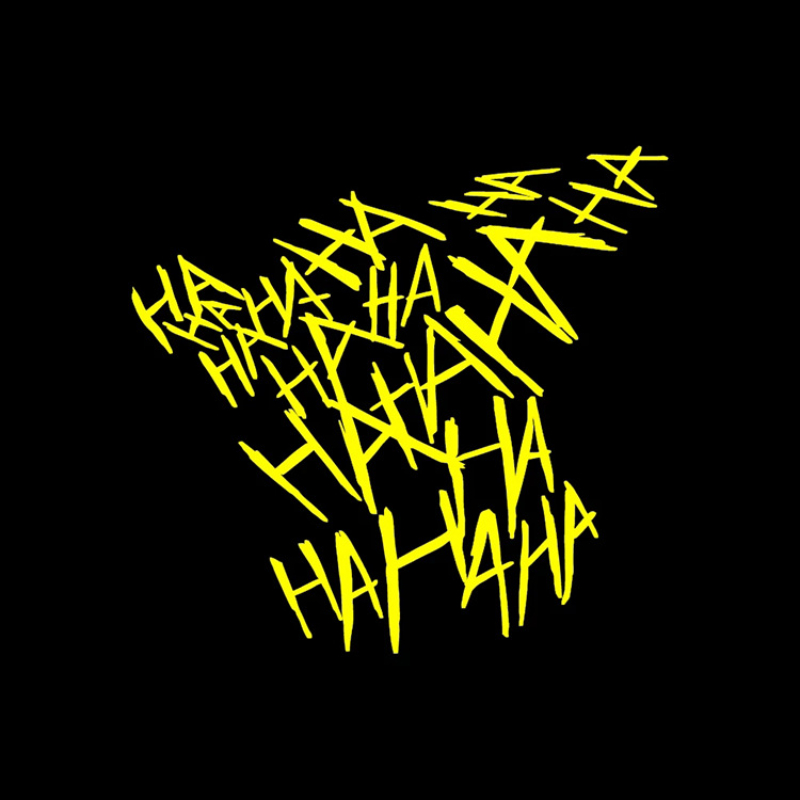 Joker Hahaha Car Sticker Water - огляд і ціна Car Accessories Joker