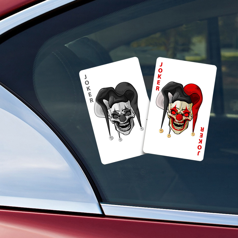 V1434# Car Sticker Joker Clown - огляд і ціна Car Accessories Joker