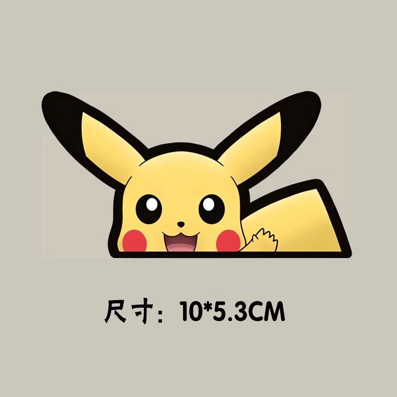 Pokémon car window sticker, Po - огляд і ціна Car Accessories Cute