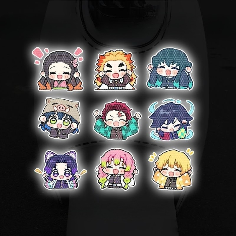 Demon Slayer cartoon personali - огляд і ціна Car Accessories Cute