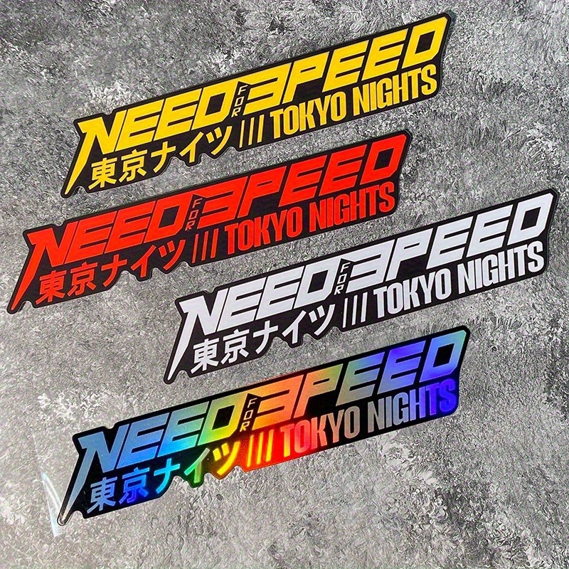 1PC Bold Tokyo Nights Racing M - огляд і ціна Car Accessories In Tokyo