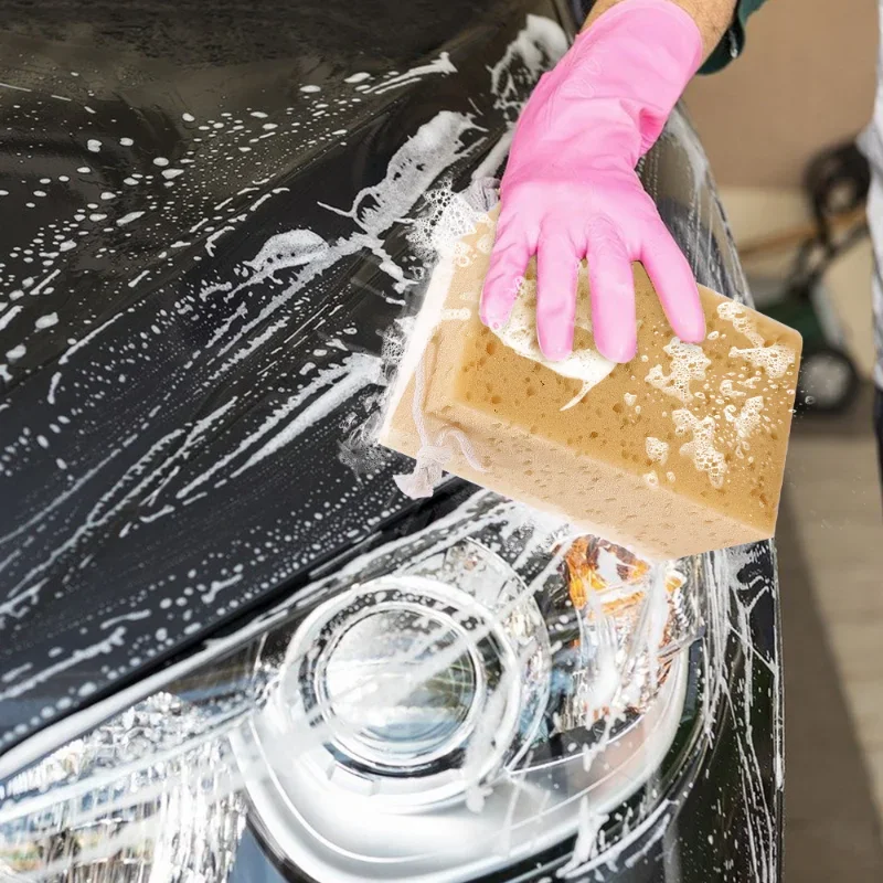 Car Washing Sponge Large Honey - огляд і ціна Car Detailing Brush