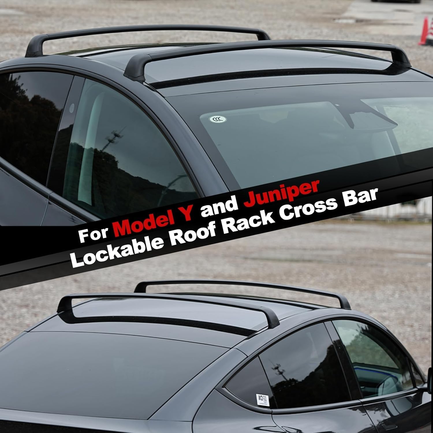 For Tesla Model Y Juniper Roof - огляд і ціна Car Roof Rack Cross Bar