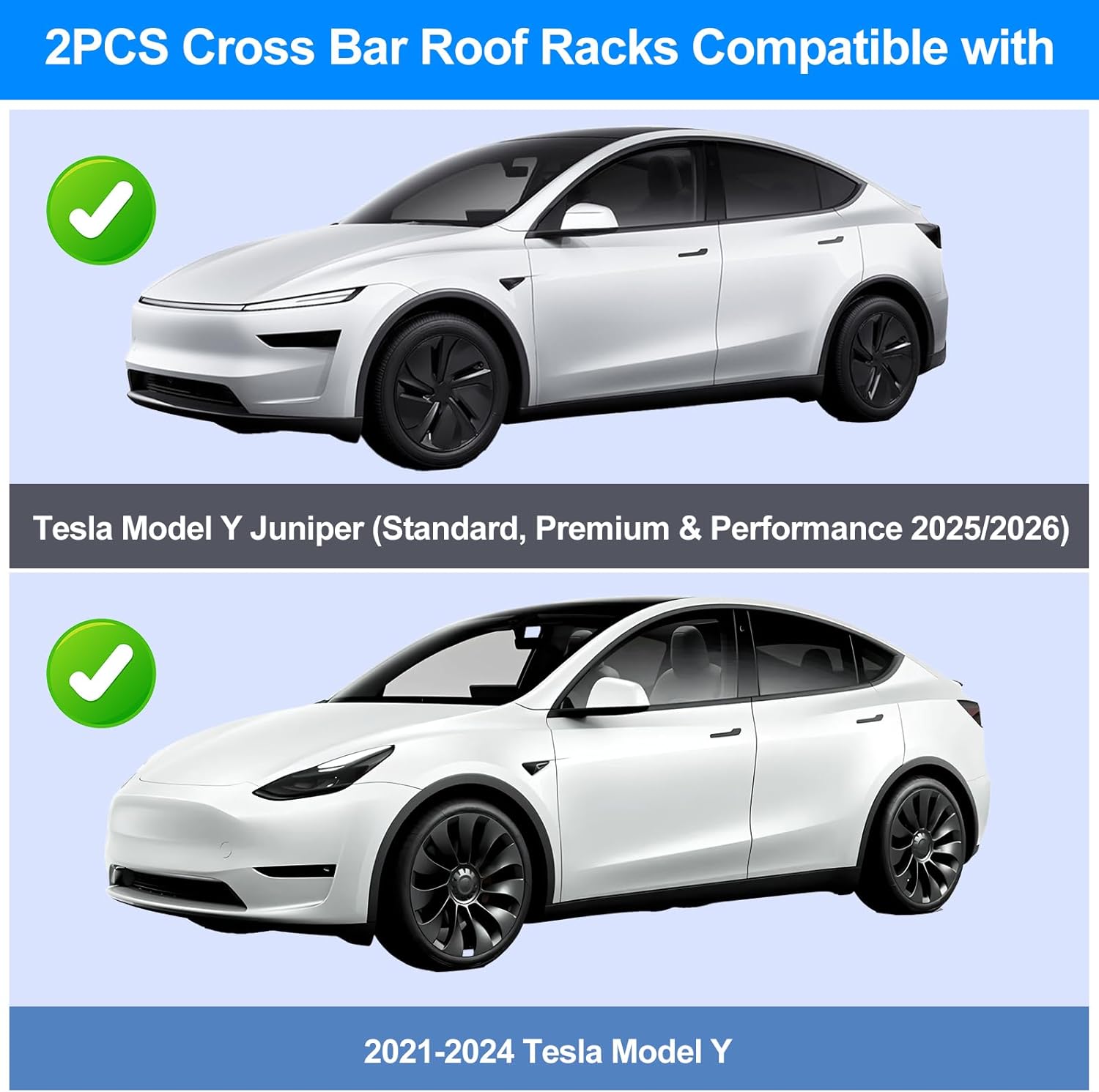 For Tesla Model Y Juniper Roof - огляд і ціна Car Roof Rack Cross Bar